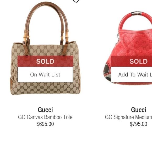 Gucci tote with bamboo handles - Picture 16 of 16